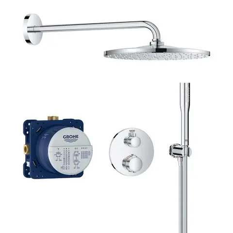 Bästa pris Grohe Precision Thermostat 34880000 Takduschset